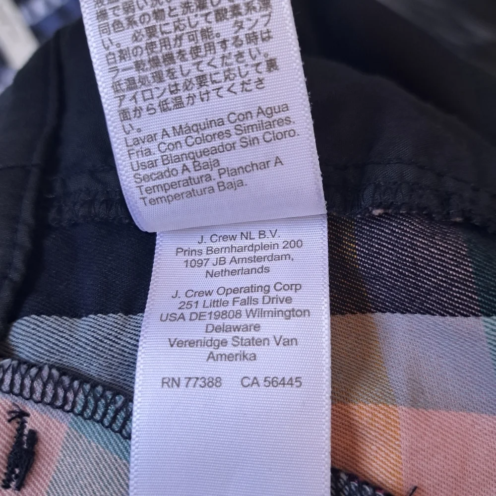 J. Crew crew chino
